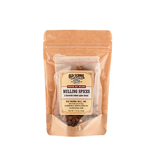 Old School Brand Hand-Packed Mulling Spices - Great With Juice,