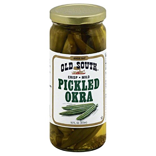 Old South Mild Pickled Okra 16 Oz Jar 2 Pack Old South Mild Pickled Okra 16 Oz Jar 2 Pack