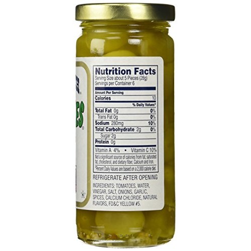 Old South Tomolives Pickled Green Tomato, 8 Oz Jar | Gluten Free