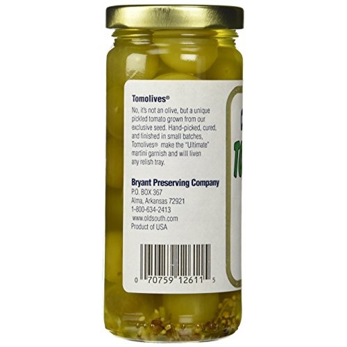 Old South Tomolives Pickled Green Tomato, 8 Oz Jar | Gluten Free