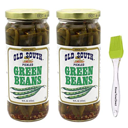 Old South Green Beans 16 Oz 2 Pack Bundled With Silicone Basti
