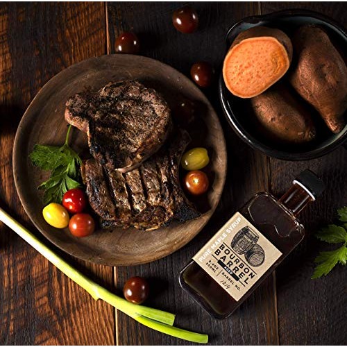 Bourbon Barrel Aged Pure Maple Syrup, 8.4Oz, 250Ml