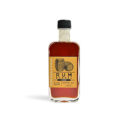 Old State Farms - Jamaican Rum Barrel Aged Pure Maple Syrup - 8.4Oz