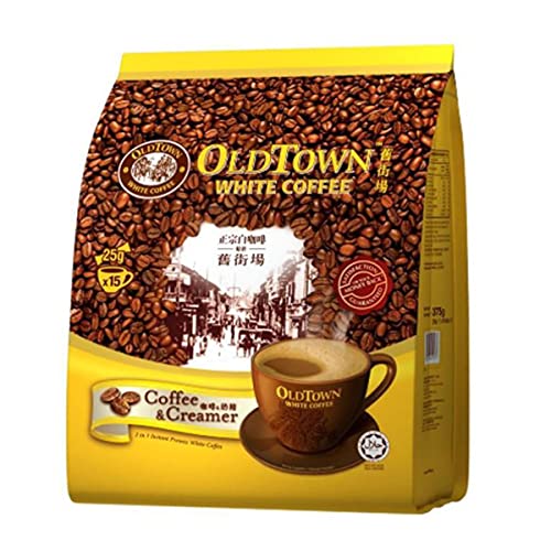 4 Pack Old Town White Coffee 2 In 1 Coffee And Creamer 60 Stic