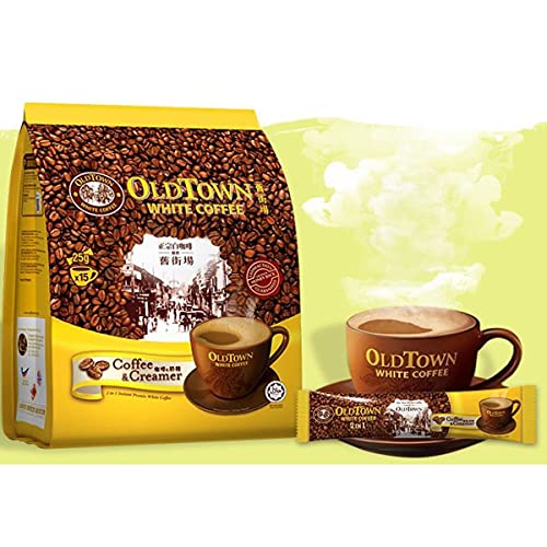 4 Pack Old Town White Coffee 2 In 1 Coffee And Creamer 60 Stic