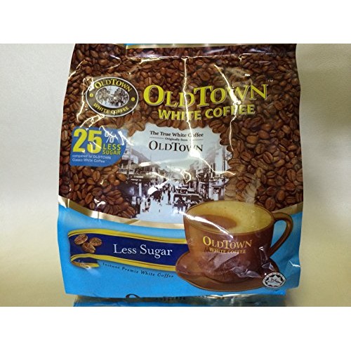 Old Town 3 In 1- Taste Premix White 25% Less Sugar Coffee- Don