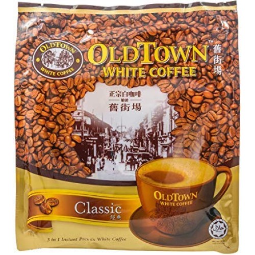 Old Town White Coffee Classic 3 In 1 Instant Premix White Coffee