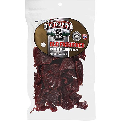 Old Trapper Beef Jerky 10Oz, Naturally Smoked, Old Fashioned Ori