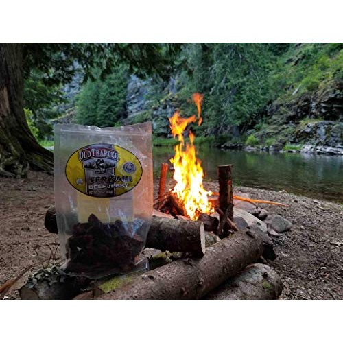 Old Trapper Beef Jerky 10Oz, Naturally Smoked,Teriyaki Flavor