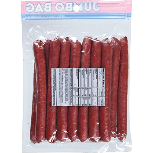 Old Wisconsin Hot & Spicy Twisted Link Sausage Snack Sticks, 14o...