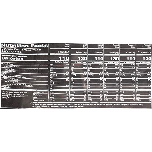 Old Wisconsin Pepperoni Sausage Snack Sticks, Naturally Smoked,