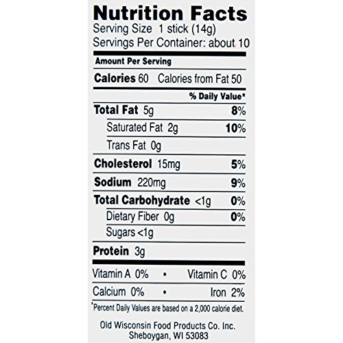 Old Wisconsin Snack Sticks, Beef, 5-Ounce Package