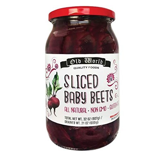 Old World Sliced Baby Beets 2 Jar Bundle 32Oz Each
