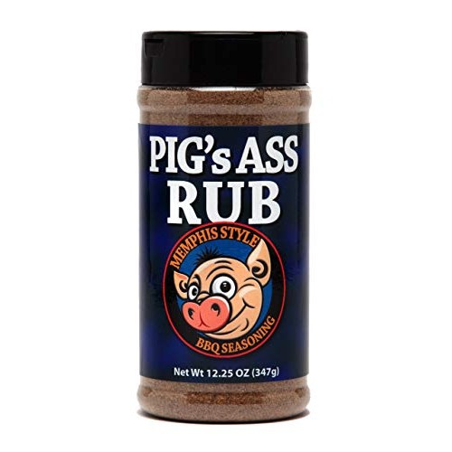 Pigs Ass Rub Memphis Style Bbq Seasoning 12.25Oz Bottle