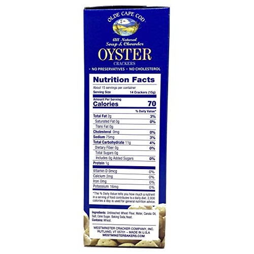 Olde Cape Cod Oyster Crackers, Soup &Amp; Chowder, Multi-Pack, 8 Oz,