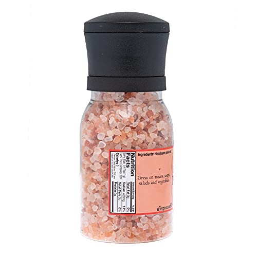 Olde Thompson Himalayan Pink Salt Grinder, Course Ground, 10 oz Olde Thompson Himalayan Pink Salt Grinder, Course Ground, 10 oz
