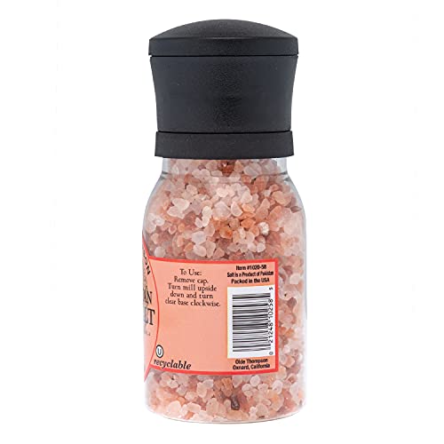 Olde Thompson Himalayan Pink Salt Grinder, Course Ground, 10 oz Olde Thompson Himalayan Pink Salt Grinder, Course Ground, 10 oz