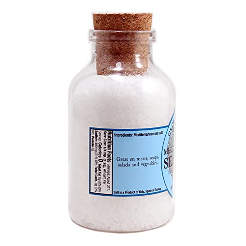 Olde Thompson Mediterranean Sea Salt, Course Ground, 13.2 Oz