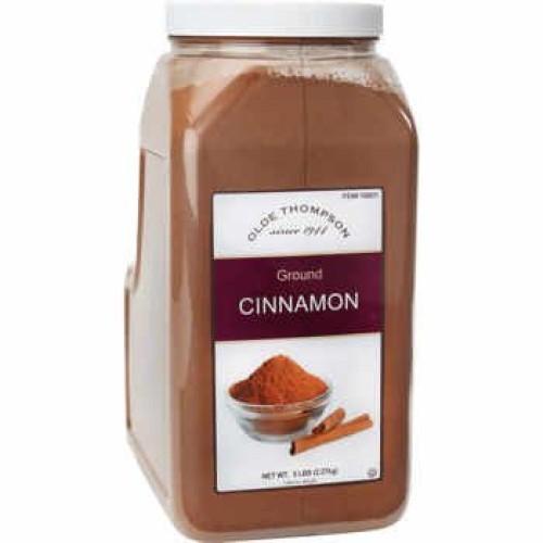Olde Thompson Ground Cinnamon, 5 Lbs In A Clear Jar