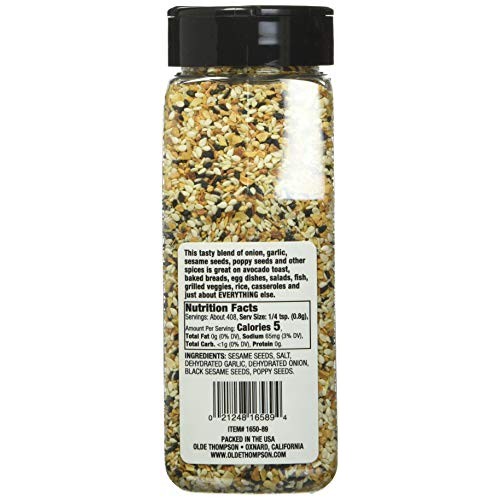Olde Thompson Everything Bagel Seasoning 11.5 Oz