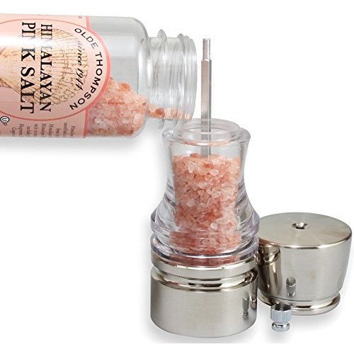 Olde Thompson Himalayan Pink Coarse Crystals Salt Mill Refill, 1