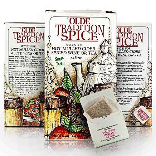 Olde Tradition Spice: Mulling Spices In Tea Bags For Hot Apple C
