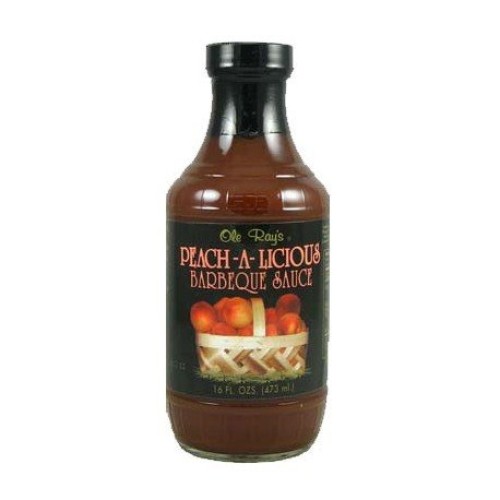 Ole Ray’S Peach-A-Licious Barbecue Sauce 2 Pack Of 16 Oz. Bottles