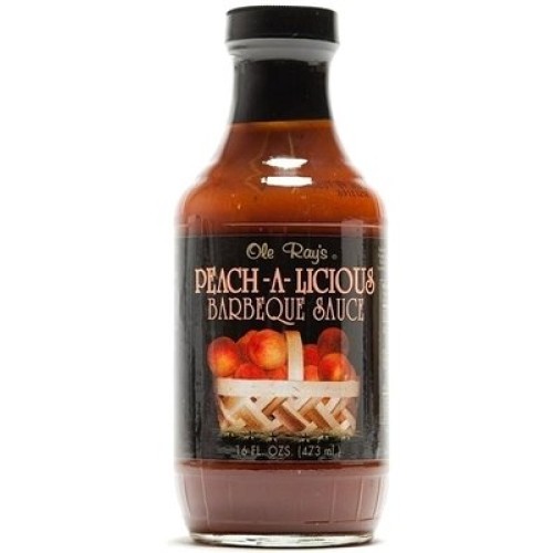 Ole Ray’S Peach-A-Licious Barbecue Sauce 2 Pack Of 16 Oz. Bottles