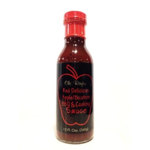 Ole Ray’S Red Delicious Apple Bourbon Bbq &Amp; Cooking Sauce 2 Pac
