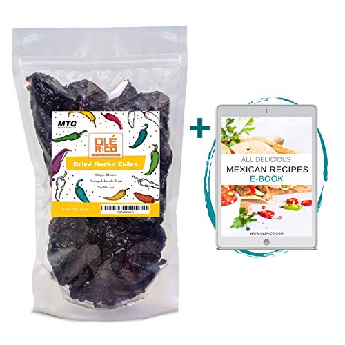 Dried Ancho Chiles Peppers 4.25 Oz, Great For Sauce, Chili, Stew