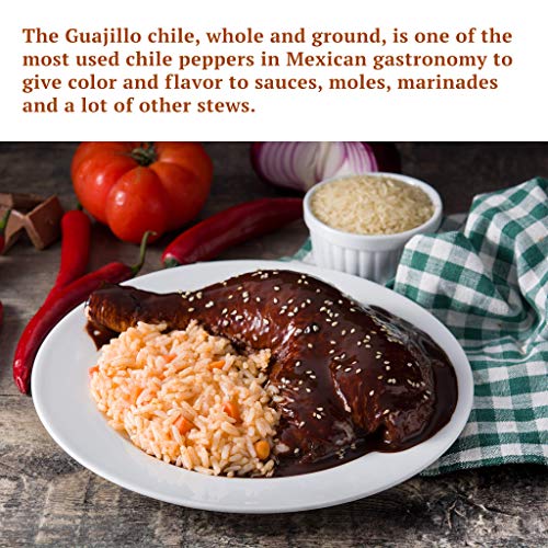 Guajillo Chile Powder 1 Pack 4 Oz - Pure Ground Chili Natural