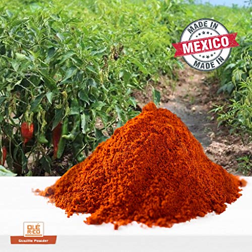 Guajillo Chile Powder 1 Pack 4 Oz - Pure Ground Chili Natural