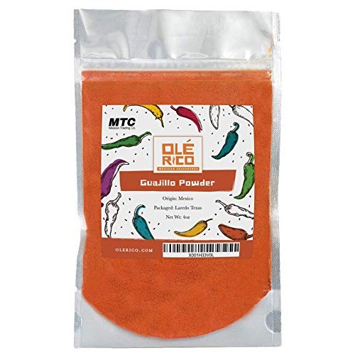 Guajillo Chile Powder 1 Pack 4 Oz - Pure Ground Chili Natural