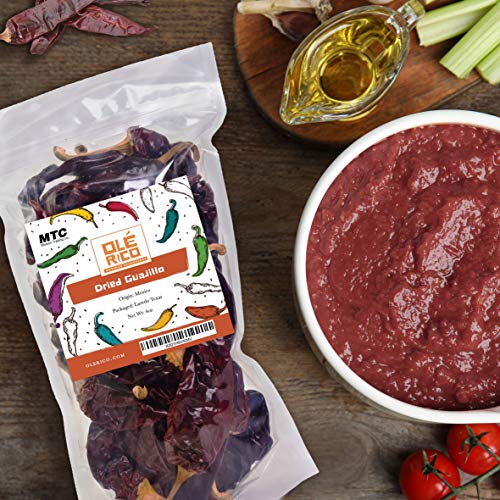 Guajillo Chiles Peppers 4 Oz Bag, Great For Cooking Mexican Chil