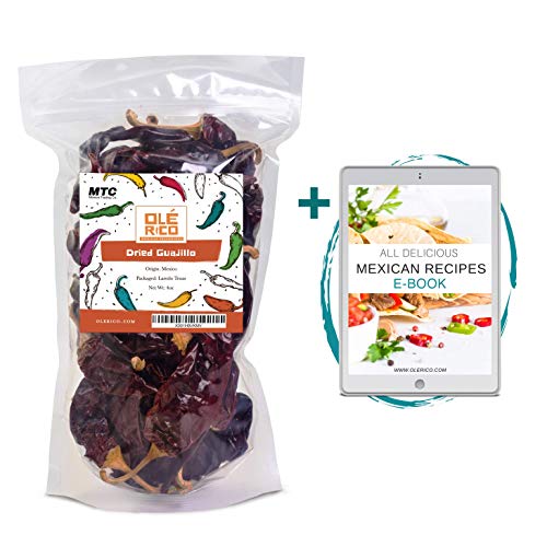Guajillo Chiles Peppers 4 Oz Bag, Great For Cooking Mexican Chil