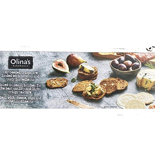 Olinas Bakehouse Seeded Crisps Fig And Almond 5.3 Oz 3 Pack C