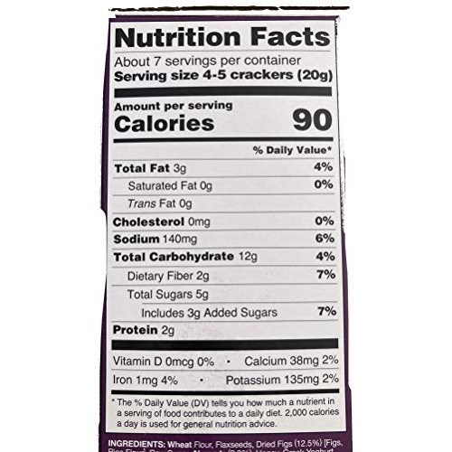 Olinas Bakehouse Seeded Crisps Fig And Almond 5.3 Oz 3 Pack C