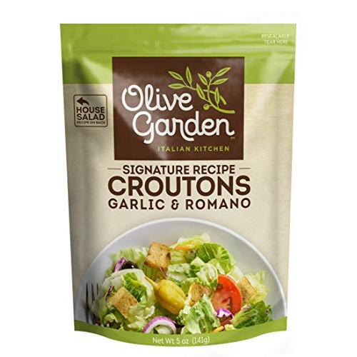 Olive Garden Seasoned Croutons, Garlic &Amp; Romano, 5 Ounce Pack O
