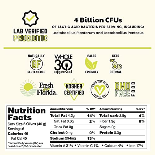 Live Culture &Amp; Probiotic Olives For Gut Health - Butter Olive Bu
