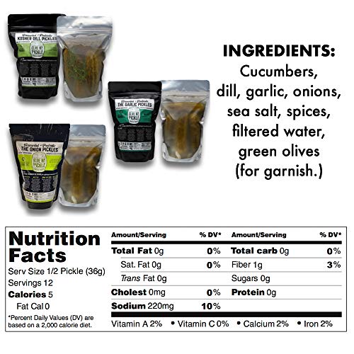 Olive My Pickle Fermented &Amp; Probiotic Pickles For Gut Health - B