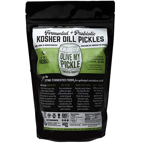 Olive My Pickle Fermented &Amp; Probiotic Pickles For Gut Health - K