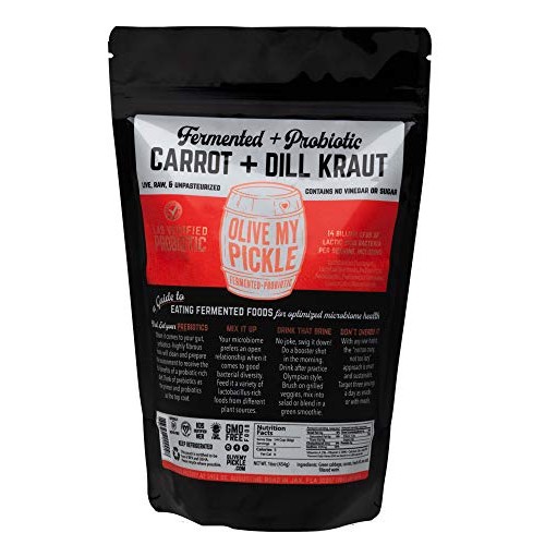 Olive My Pickle Fermented &Amp; Probiotic Sauerkraut For Gut Health