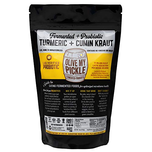 Olive My Pickle Fermented &Amp; Probiotic Sauerkraut For Gut Health