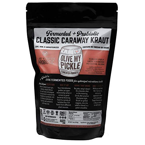 Olive My Pickle Fermented &Amp; Probiotic Sauerkraut For Gut Health