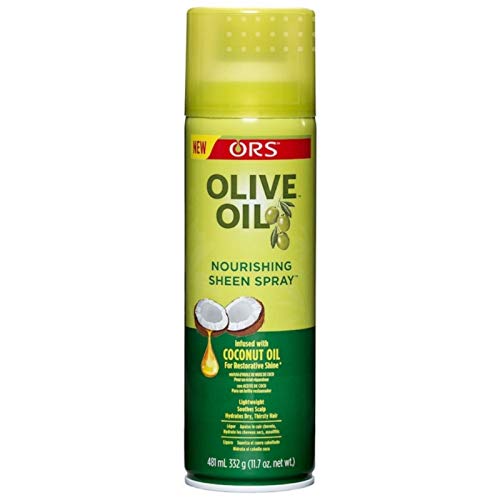Ors Olive Oil Nourishing Sheen Spray Infused With Coconut Oil 11