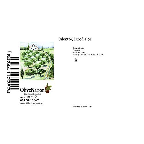 Olivenation Dried Cilantro, Chopped Coriander Leaves And Stems -