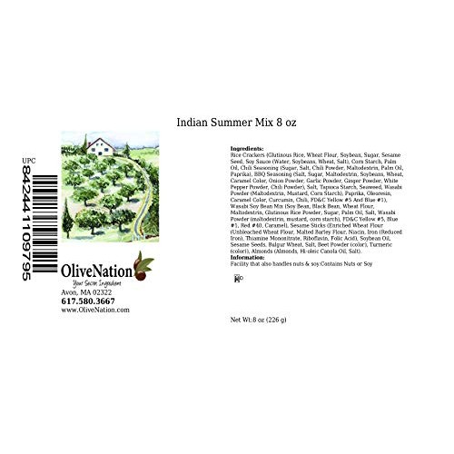 Olivenation Indian Summer Snack Mix, Spicy And Salty Blend For S