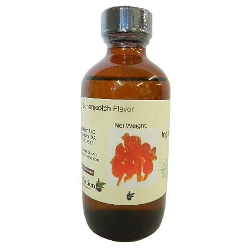 Natural Butterscotch Flavor- Organic Compliant 4 Oz