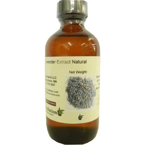 Natural Lavender Extract- Organic Compliant 4 Oz, 4 Ounce