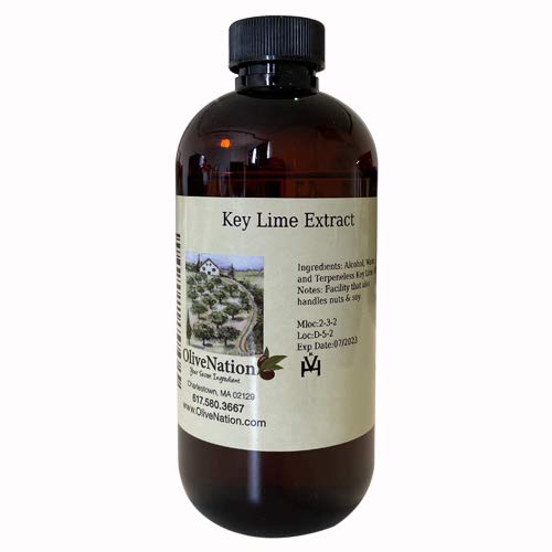 Olivenation Pure Key Lime Extract - 4 Oz - Perfect For Candies,